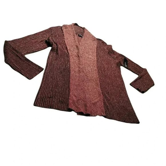 Jones New York Collection Woman 2 Ton Red Cardigan Sweater Longsleeve Size 2X - Picture 3 of 9